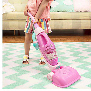 Play Circle by Battat – Home Neat Home Pink Vacuum Cleaner Set – 2-in-1 Prete...